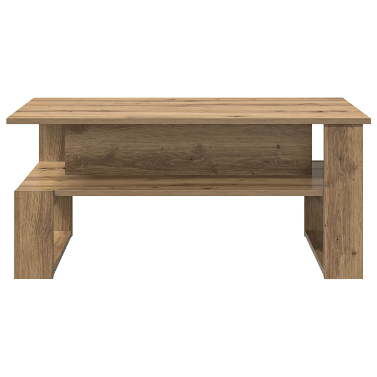 vidaXL Coffee Table Artisan Oak 90 x 50 x 40 cm Engineered Wood 5