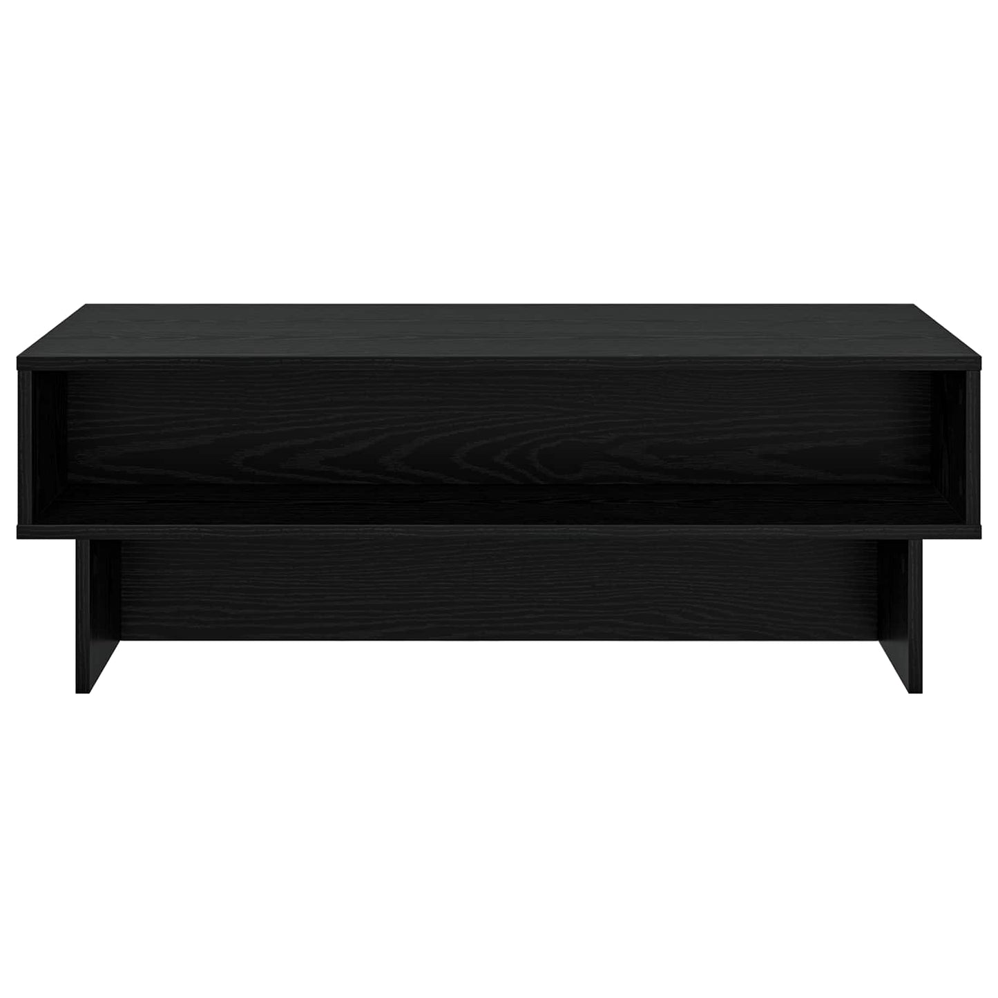 vidaXL Coffee Table Black Oak 100 x 46 x 35 cm Engineered Wood 5