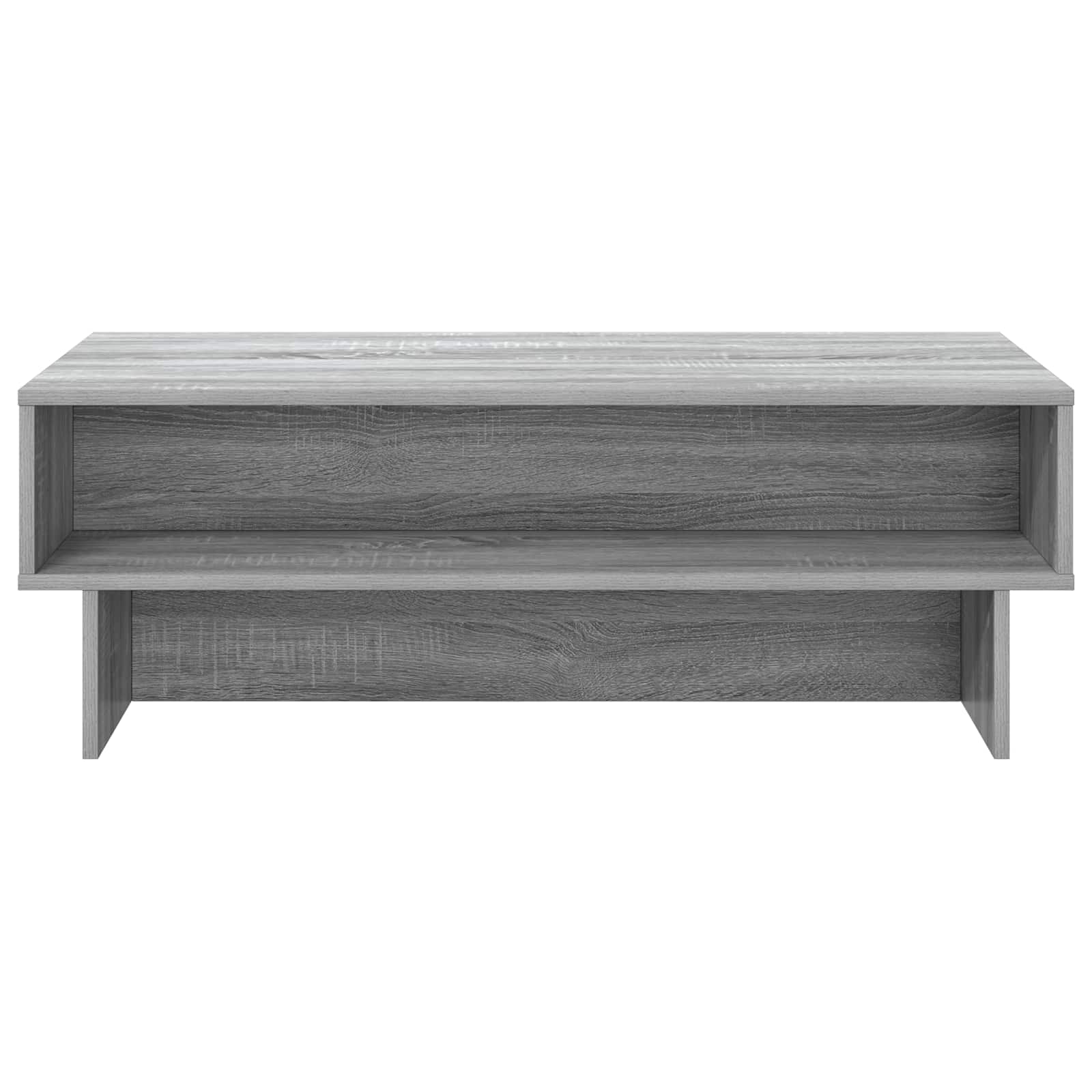 vidaXL Coffee Table Grey Sonoma 100 x 46 x 35 cm Engineered Wood 5