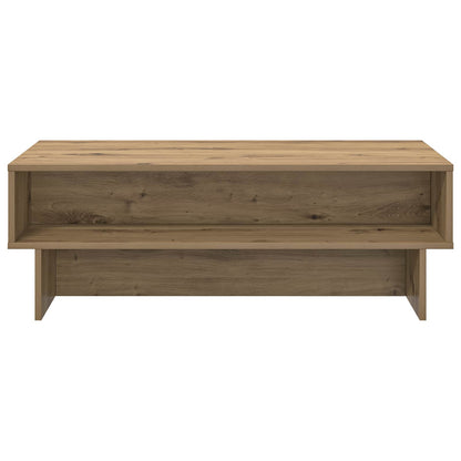 vidaXL Coffee Table Artisan Oak 100 x 46 x 35 cm Engineered Wood 5