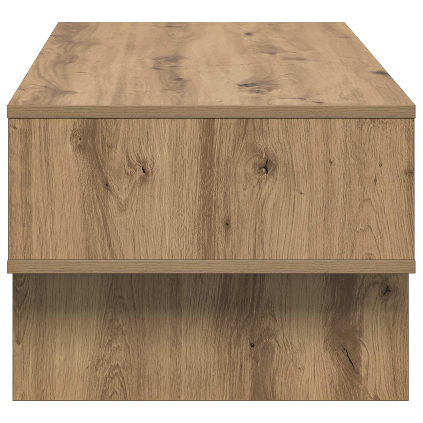 vidaXL Coffee Table Artisan Oak 100 x 46 x 35 cm Engineered Wood 6