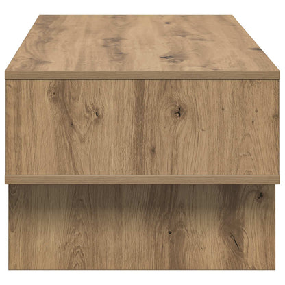 vidaXL Coffee Table Artisan Oak 100 x 46 x 35 cm Engineered Wood 6