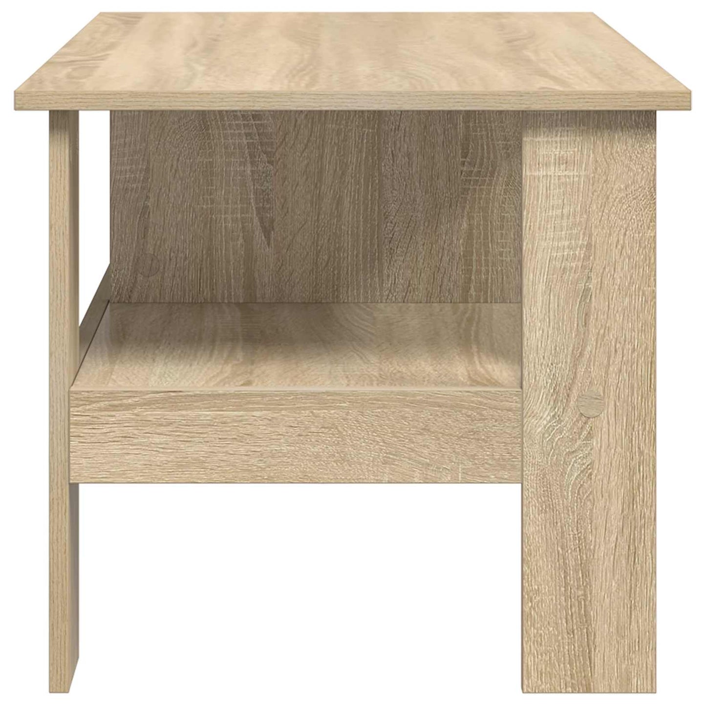 vidaXL Coffee Table Sonoma Oak 90 x 50 x 45 cm Engineered Wood 6