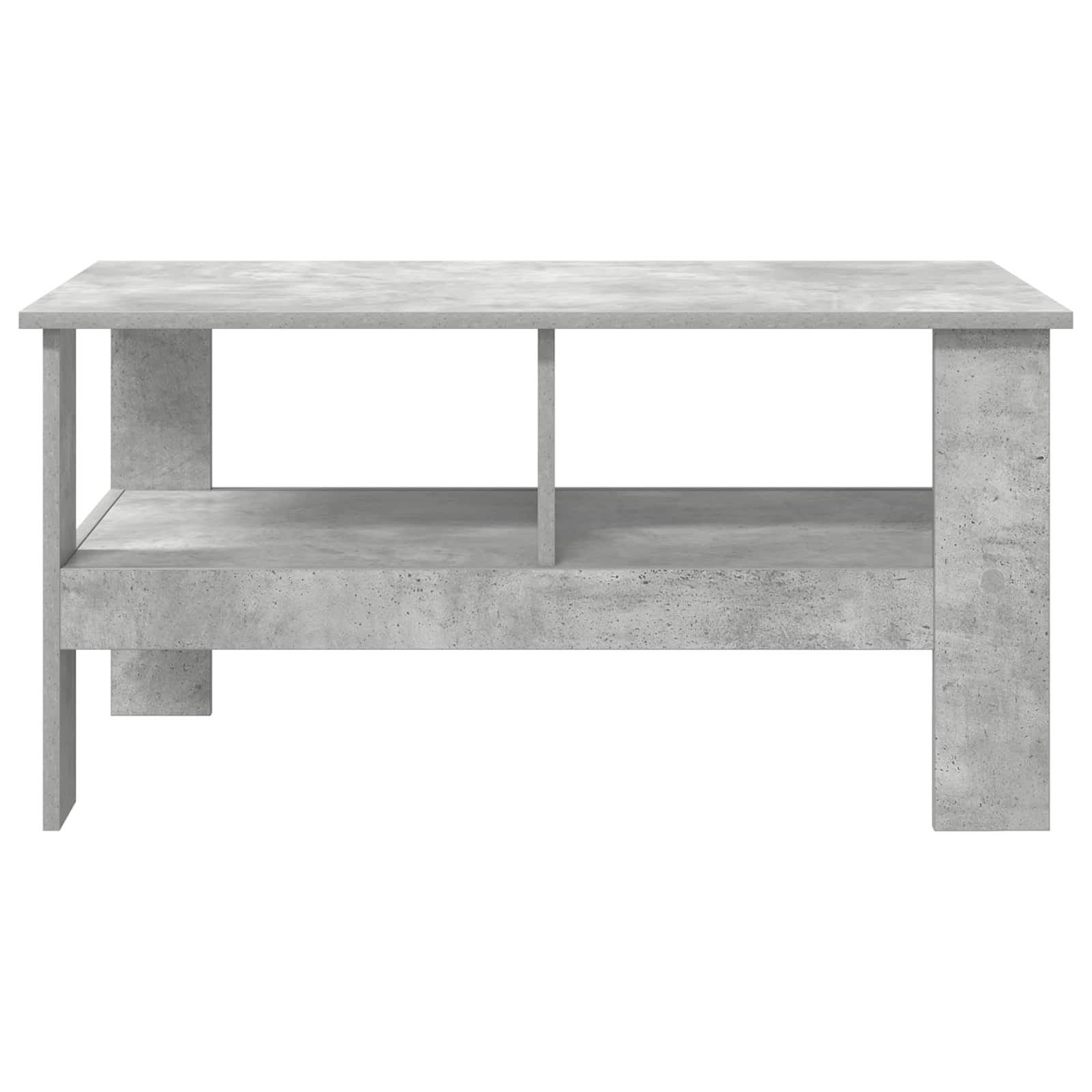 vidaXL Coffee Table Concrete Grey 90 x 50 x 45 cm Engineered Wood 5
