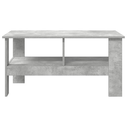 vidaXL Coffee Table Concrete Grey 90 x 50 x 45 cm Engineered Wood 5