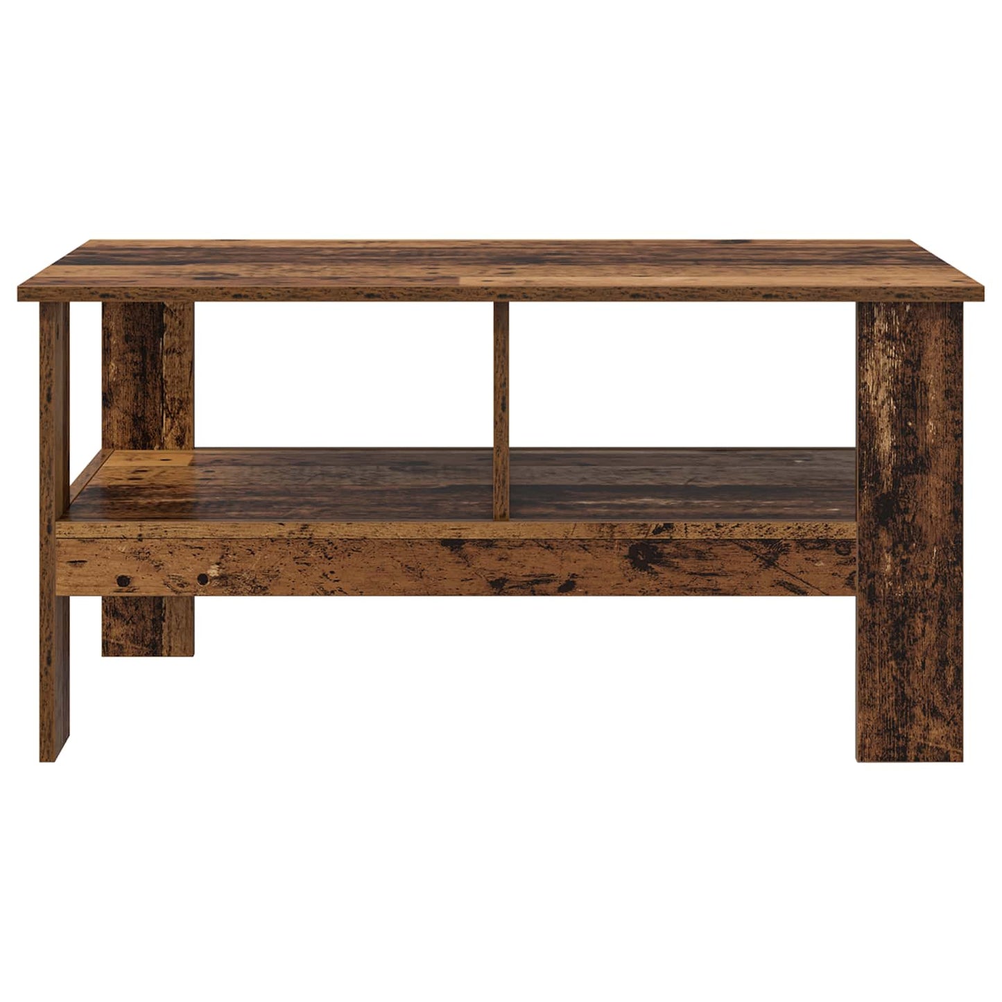 vidaXL Coffee Table Old Wood 90 x 50 x 45 cm Engineered Wood 5