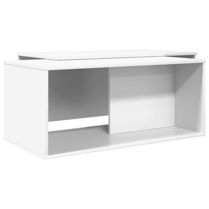 vidaXL Coffee Table Set 2 pcs White 90 x 48 x 40 cm Engineered Wood 2