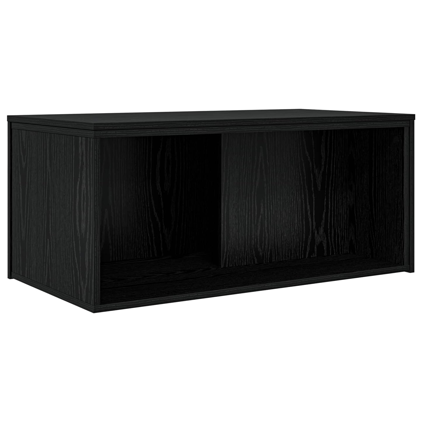vidaXL Coffee Table Set 2 pcs Black Oak 90 x 48 x 40 cm 5
