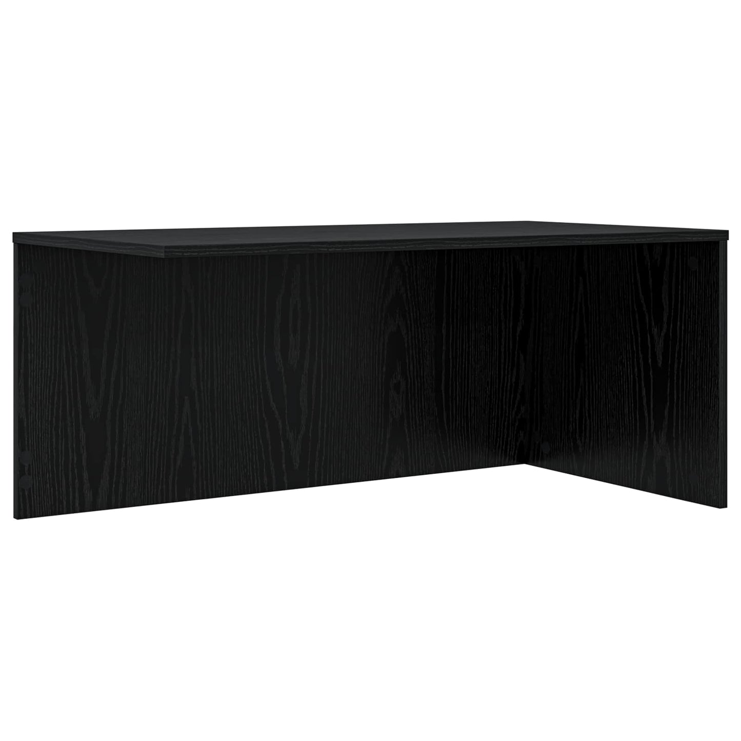 vidaXL Coffee Table Set 2 pcs Black Oak 90 x 48 x 40 cm 6