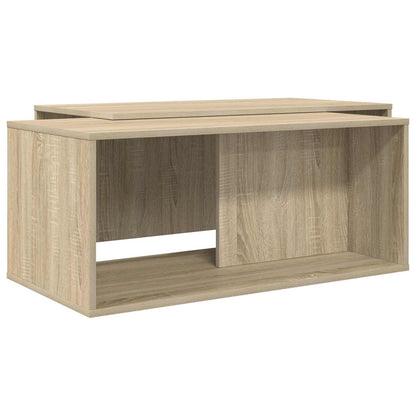 vidaXL Coffee Table Set 2 pcs Sonoma Oak 90 x 48 x 40 cm 2