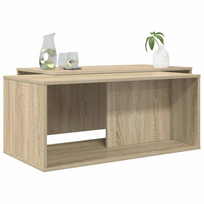 vidaXL Coffee Table Set 2 pcs Sonoma Oak 90 x 48 x 40 cm 3