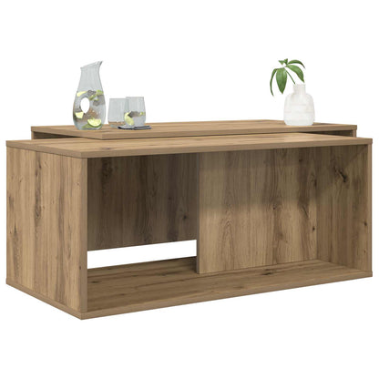 vidaXL Coffee Table Set 2 pcs Artisan Oak 90 x 48 x 40 cm 3