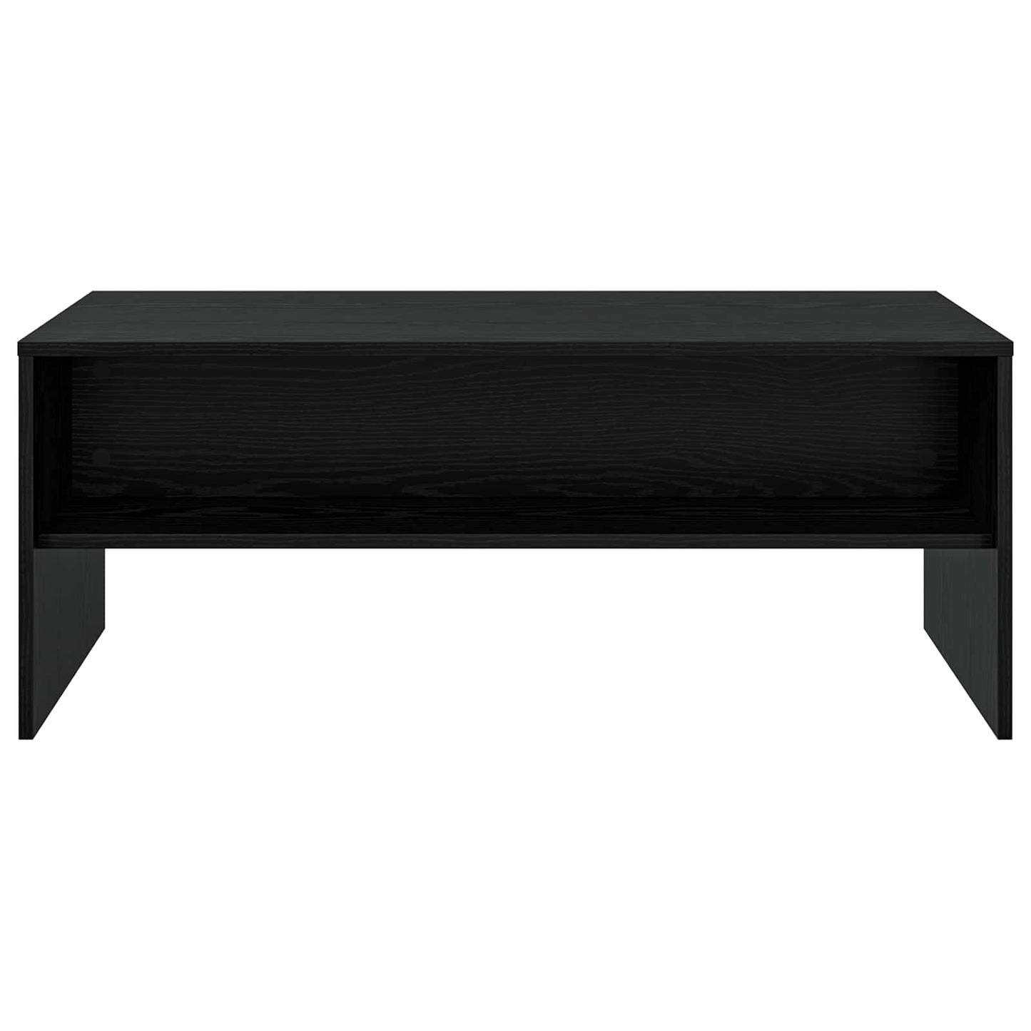 vidaXL Coffee Table Black Oak 100 x 50 x 40 cm Engineered Wood 5