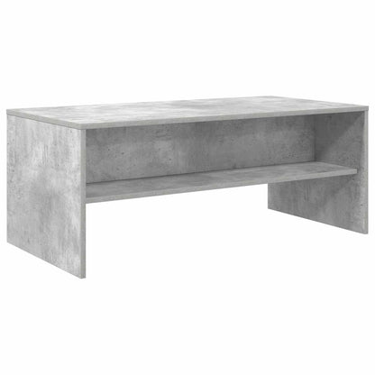 vidaXL Coffee Table Concrete Grey 100 x 50 x 40 cm Engineered Wood 2