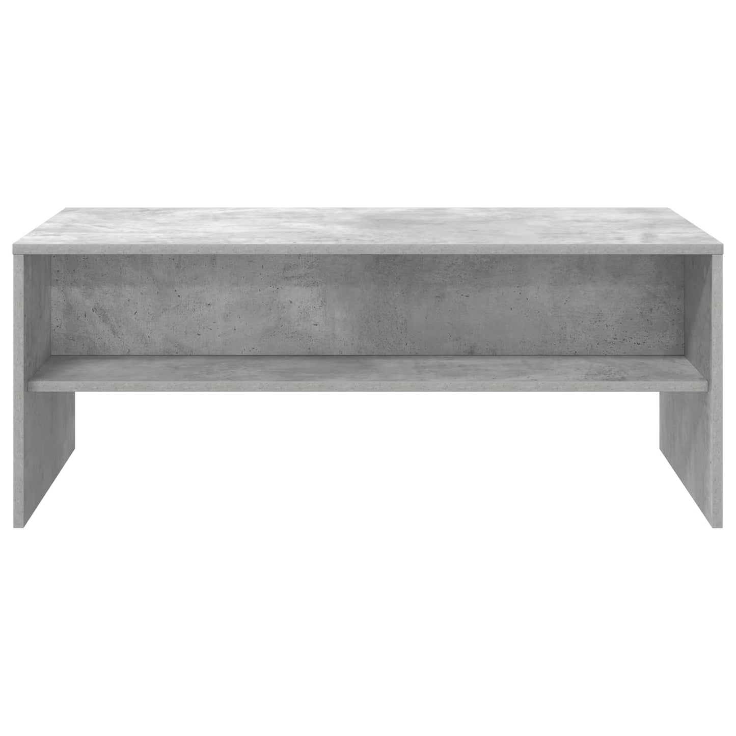 vidaXL Coffee Table Concrete Grey 100 x 50 x 40 cm Engineered Wood 5