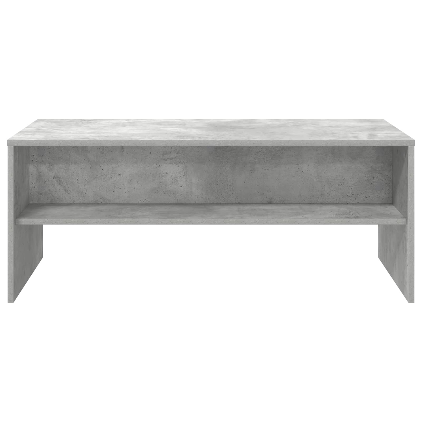 vidaXL Coffee Table Concrete Grey 100 x 50 x 40 cm Engineered Wood 5