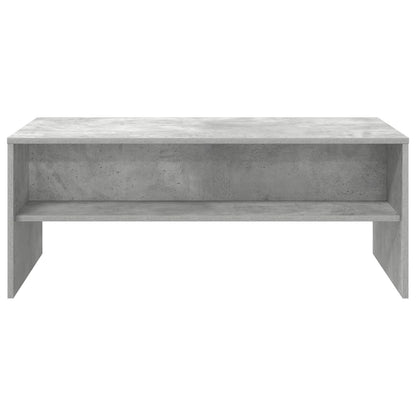 vidaXL Coffee Table Concrete Grey 100 x 50 x 40 cm Engineered Wood 5