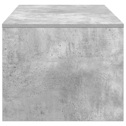 vidaXL Coffee Table Concrete Grey 100 x 50 x 40 cm Engineered Wood 6