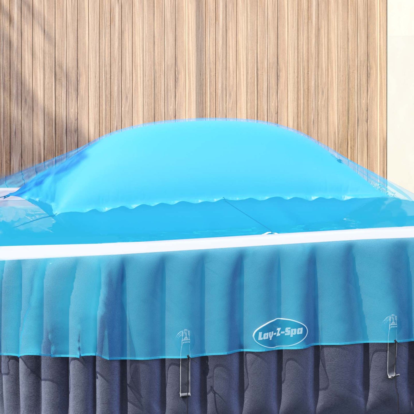 vidaXL Winter Pool Pillow Blue 380 x 180 x 140 cm PVC 1