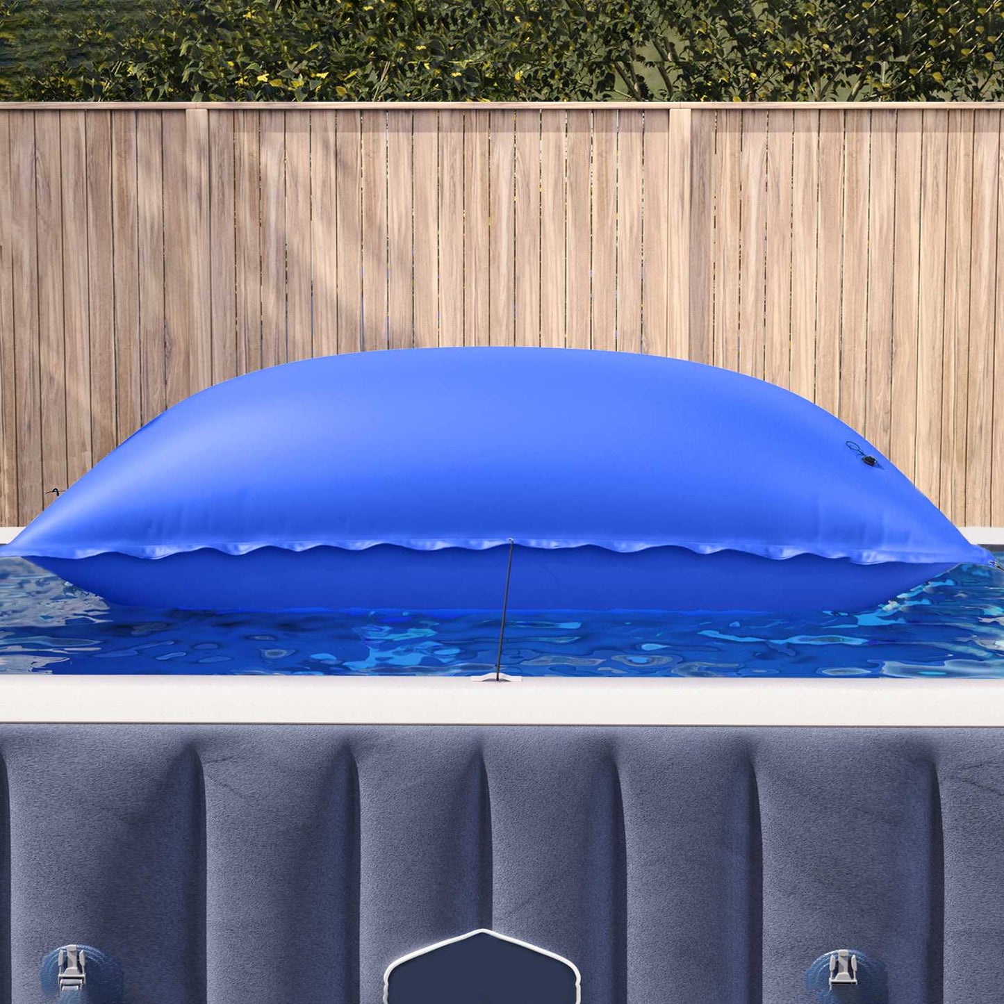 vidaXL Winter Pool Pillow Blue 380 x 180 x 140 cm PVC 3