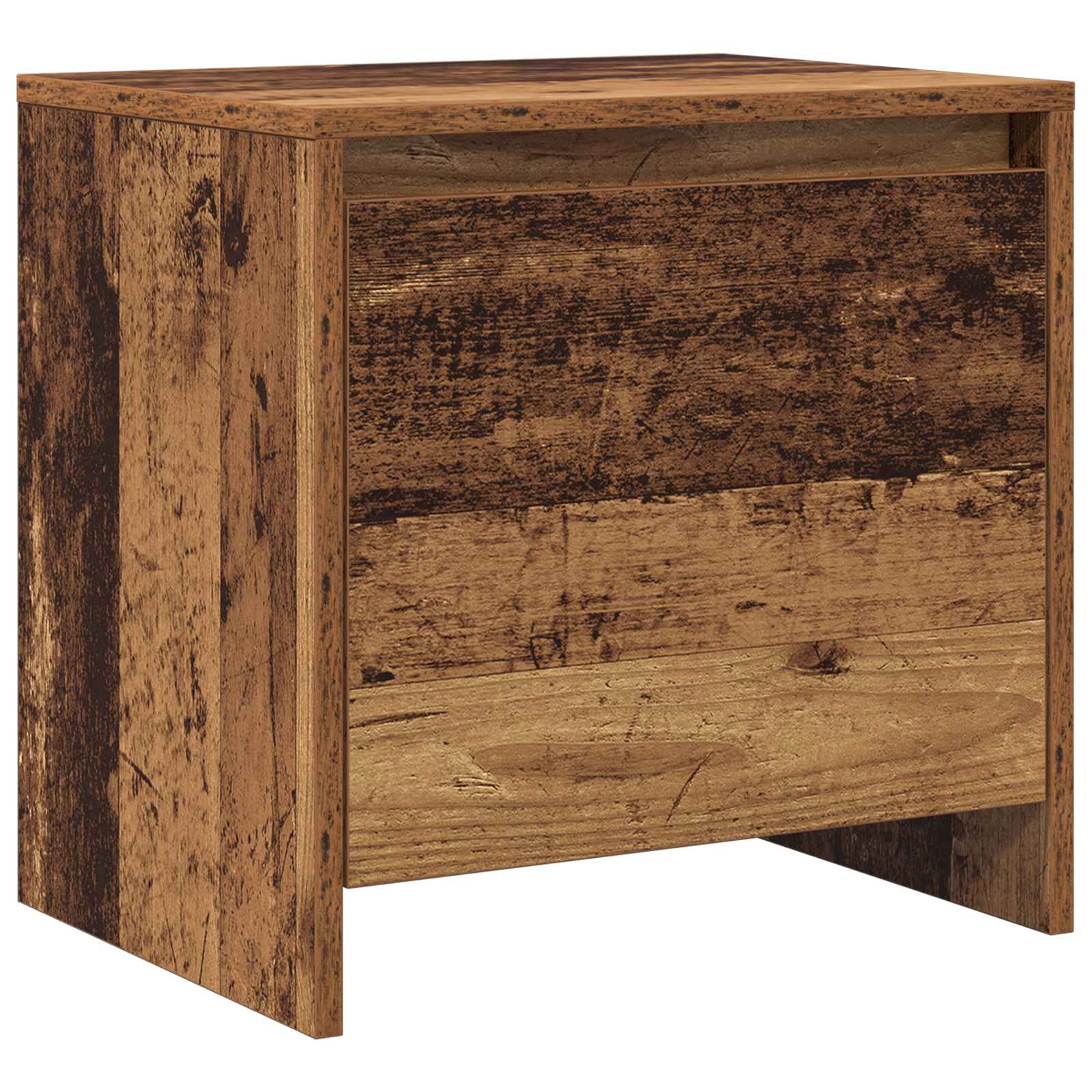 vidaXL Bedside Cabinet Old Wood 45 x 34 x 44.5 cm Engineered Wood 5