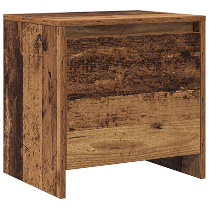 vidaXL Bedside Cabinet Old Wood 45 x 34 x 44.5 cm Engineered Wood 5