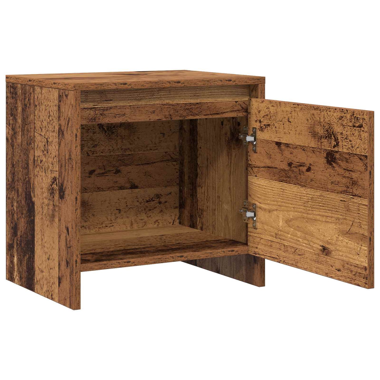 vidaXL Bedside Cabinet Old Wood 45 x 34 x 44.5 cm Engineered Wood 6