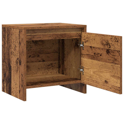 vidaXL Bedside Cabinet Old Wood 45 x 34 x 44.5 cm Engineered Wood 6