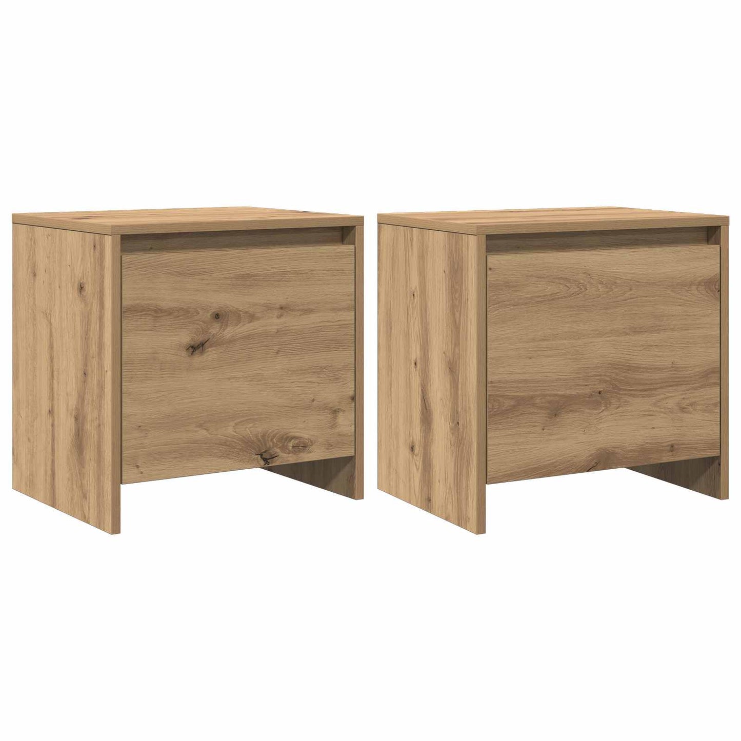 vidaXL Bedside Cabinet Artisian Oak 45 x 34 x 44.5 cm Engineered Wood 2