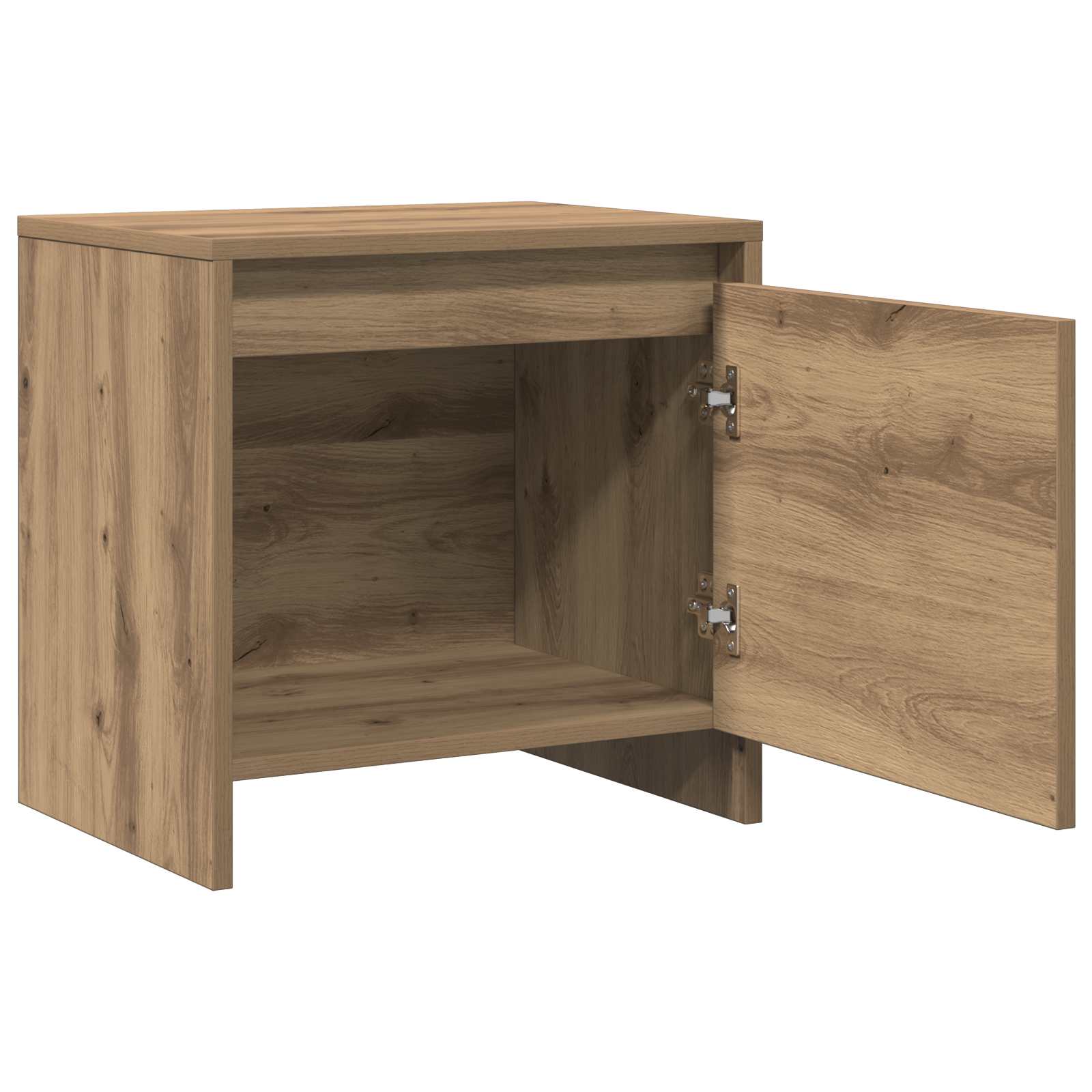 vidaXL Bedside Cabinet Artisian Oak 45 x 34 x 44.5 cm Engineered Wood 6