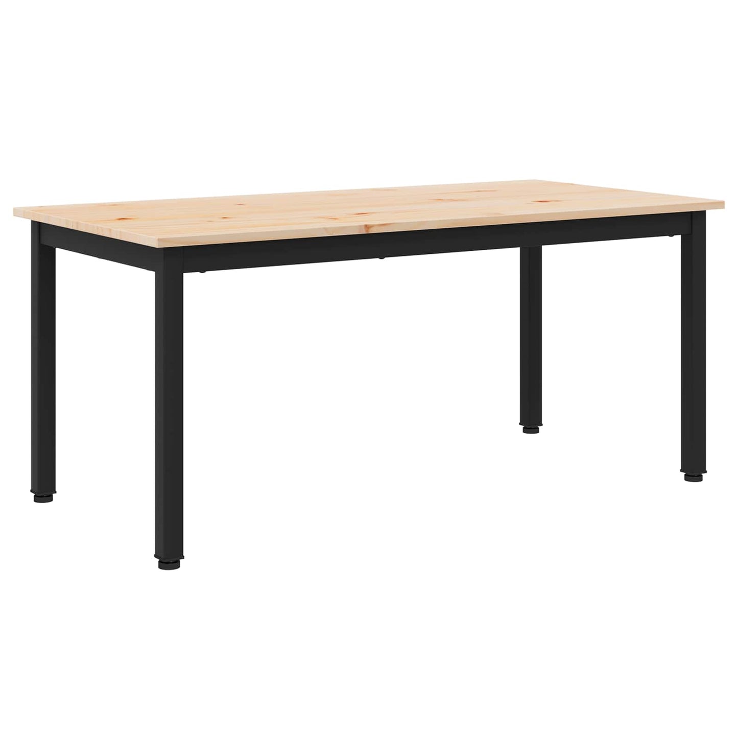 vidaXL Coffee Table Natural 100 x 50 x 45 cm Solid Pine Wood 2
