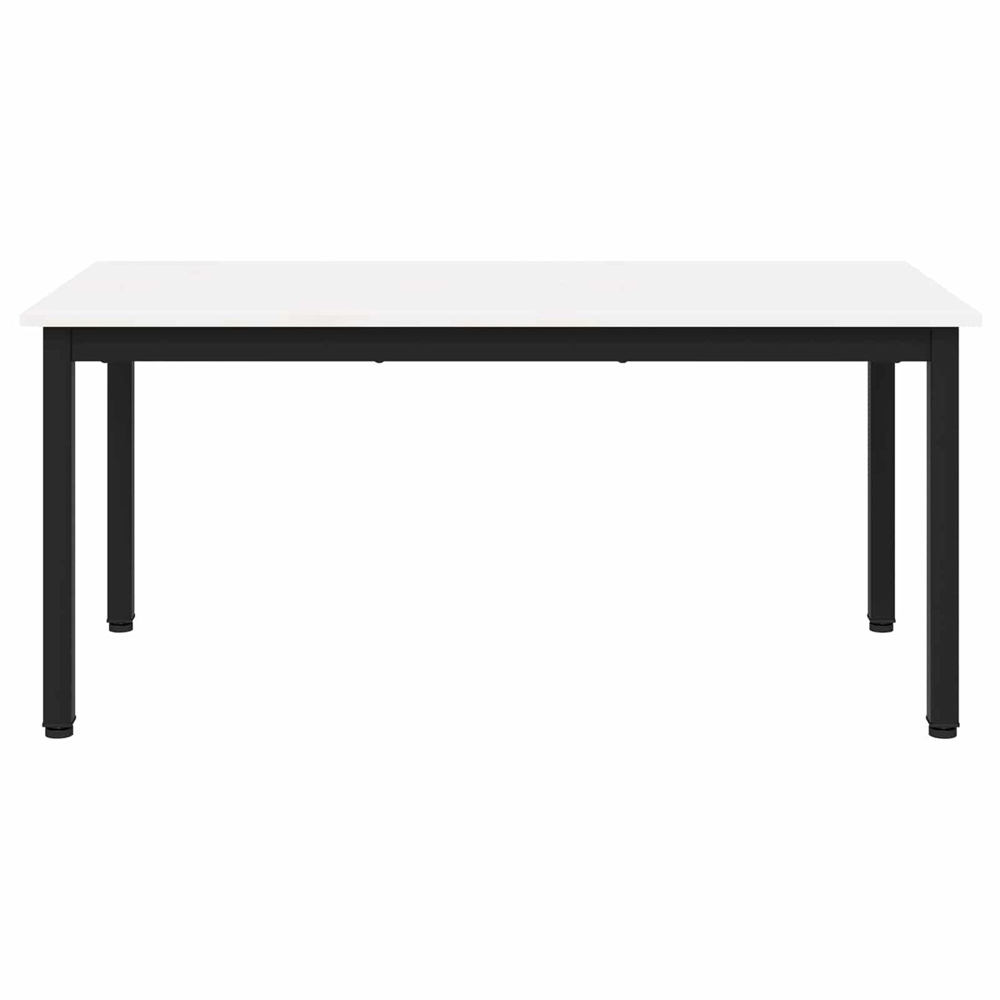 vidaXL Coffee Table White 100 x 50 x 45 cm Solid Pine Wood 5