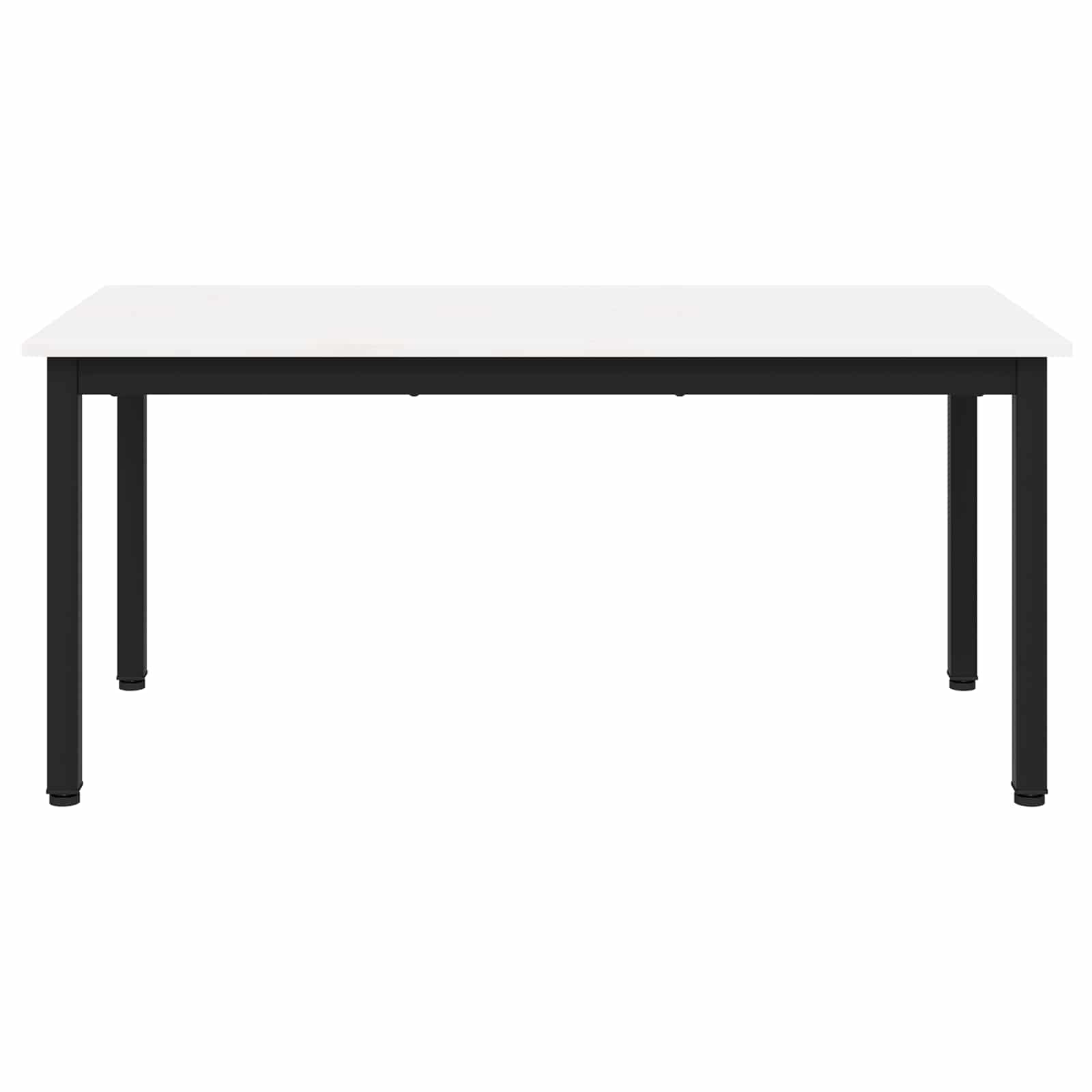 vidaXL Coffee Table White 100 x 50 x 45 cm Solid Pine Wood 5