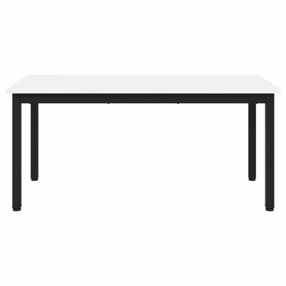 vidaXL Coffee Table White 100 x 50 x 45 cm Solid Pine Wood 5