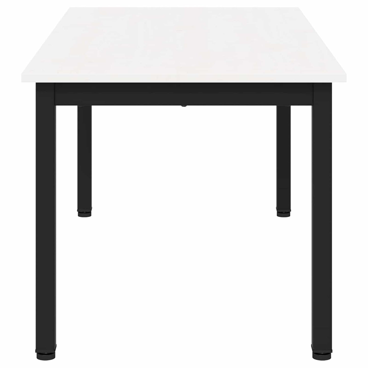 vidaXL Coffee Table White 100 x 50 x 45 cm Solid Pine Wood 6