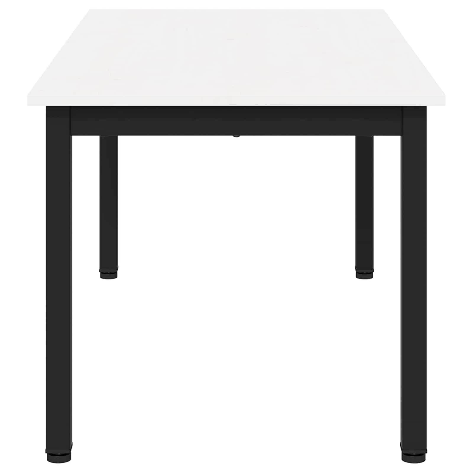 vidaXL Coffee Table White 100 x 50 x 45 cm Solid Pine Wood 6