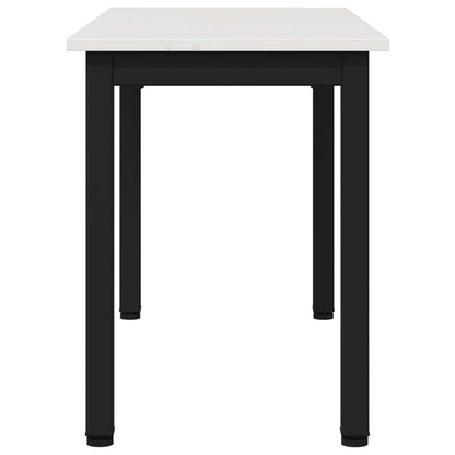 vidaXL Bench White 80 x 35 x 45 cm Solid Pine Wood 6