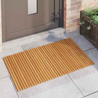 vidaXL Bath Mat Natural 100 x 60 cm Solid Acacia Wood 3
