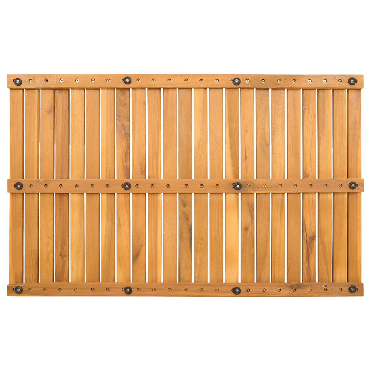 Bath Mat Natural Solid Acacia Wood