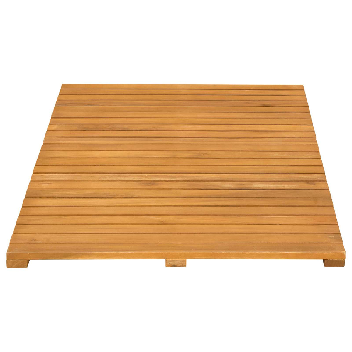 Bath Mat Natural Solid Acacia Wood
