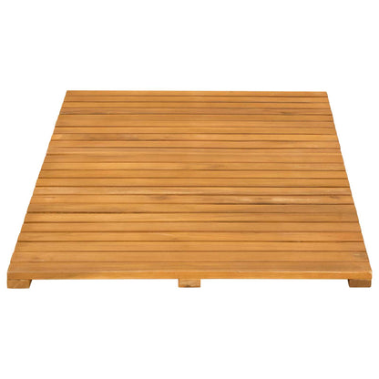 Bath Mat Natural Solid Acacia Wood