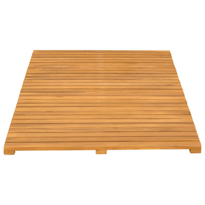 vidaXL Bath Mat Natural 100 x 55 cm Solid Acacia Wood 5