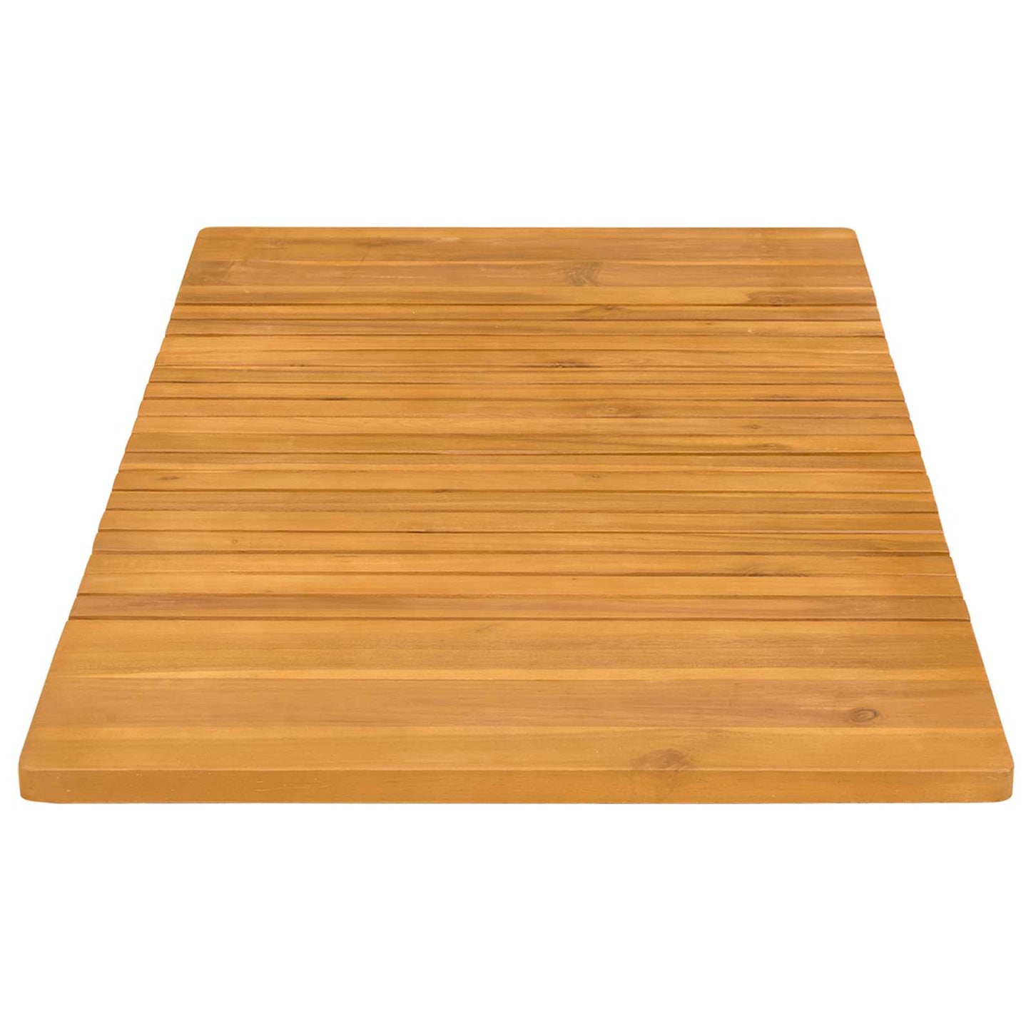 vidaXL Bath Mat Natural 100 x 55 cm Solid Acacia Wood 5