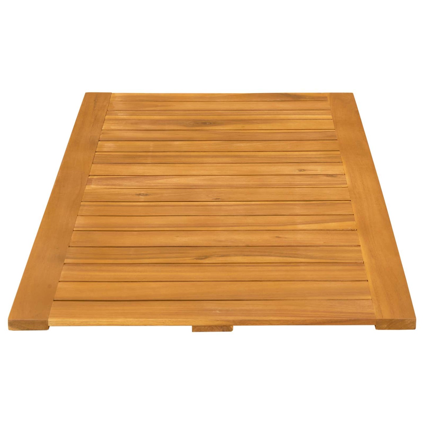 vidaXL Bath Mat Natural 100 x 55 cm Solid Acacia Wood 5