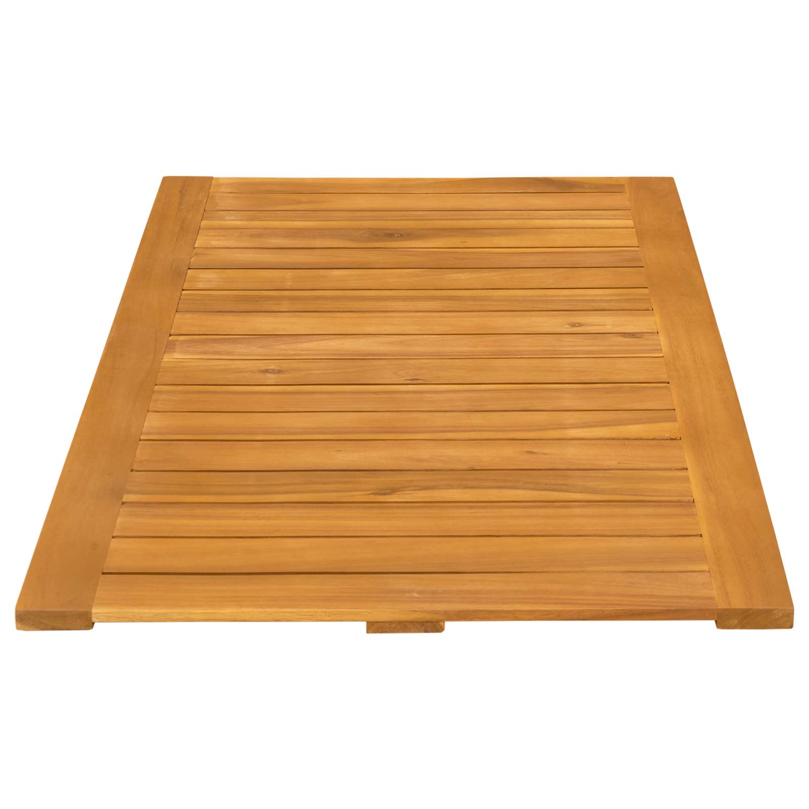 vidaXL Bath Mat Natural 100 x 55 cm Solid Acacia Wood 5