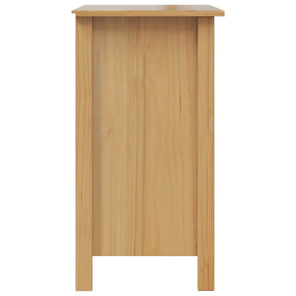 vidaXL Bedside Cabinet with Drawer HILL Honey Brown 46 x 35 x 65 cm 6