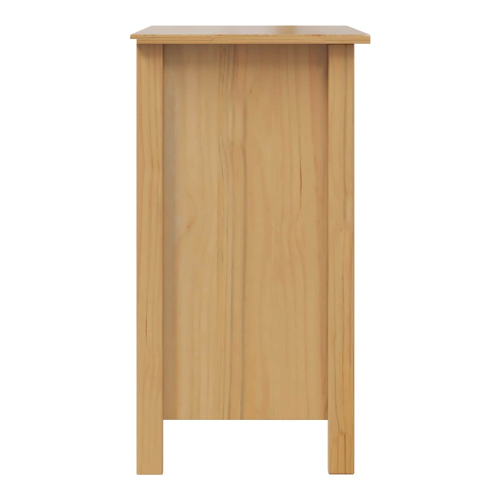 Bedside Cabinet HILL 46 x 35 x 65 cm Honey brown