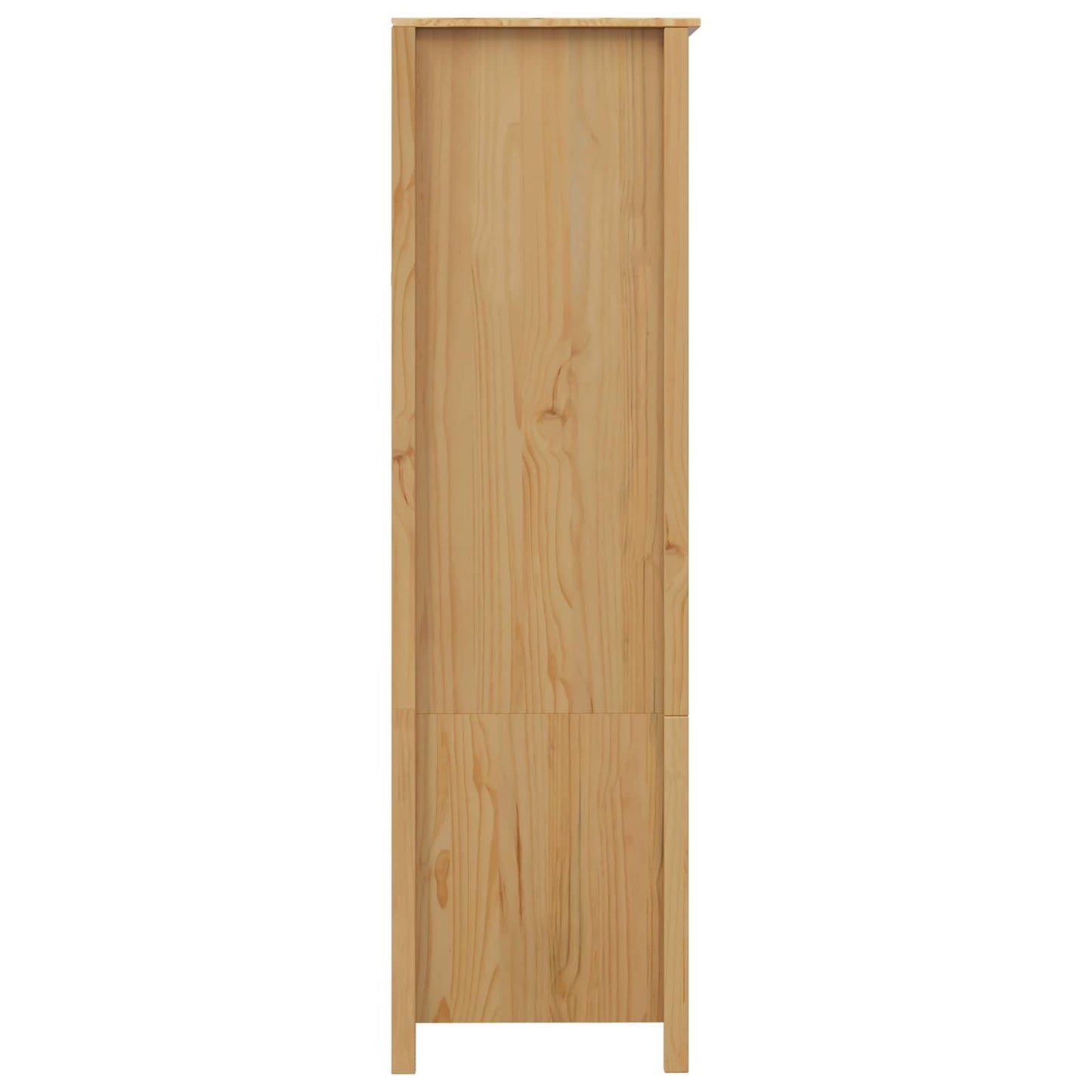 vidaXL Wardrobe HILL Honey Brown 84 x 50 x 170 cm Solid Pine Wood 6