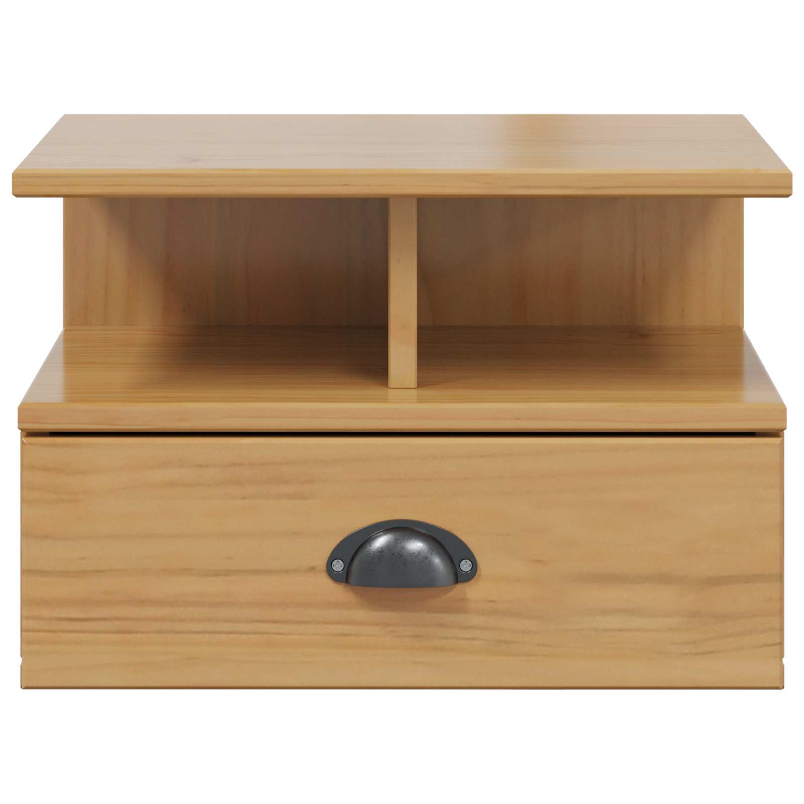 vidaXL Bedside Cabinet with Drawer HILL Honey Brown 40 x 31 x 27 cm 5