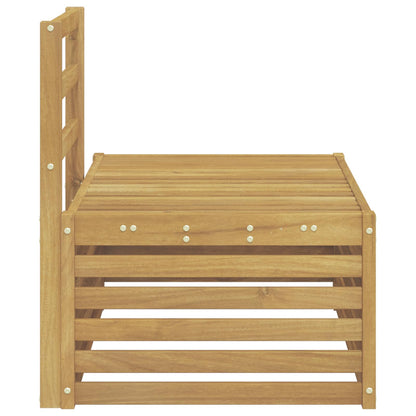 vidaXL Outdoor Sectional Sofa Units 2-Seater Solid Acacia Wood 4